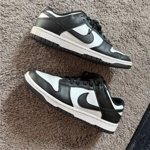 Nike Black and White Athletic Shoes